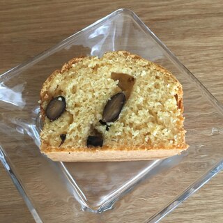 黒豆ときな粉のパウンドケーキ